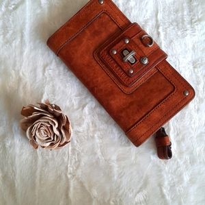 BNWP juicy couture leather wallet made USA